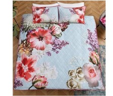 MAYFAIR LADY Floral Bedding by Laurence Llewelyn-Bowen - Blue