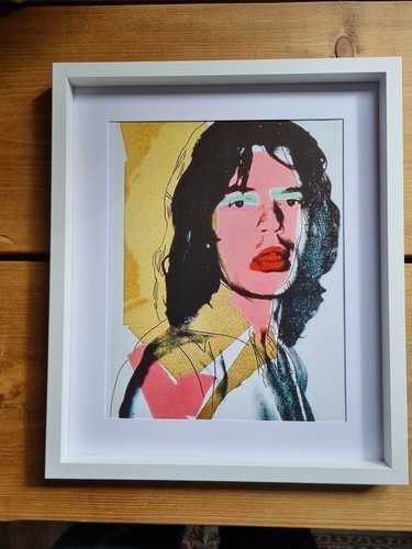 Framed mick jaggar - framed,