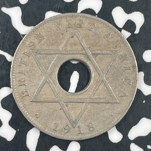 1918 british west africa 2 - british, 1/2