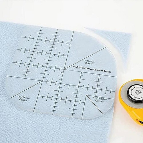 Acrylic curved corner quilt - acrylic,