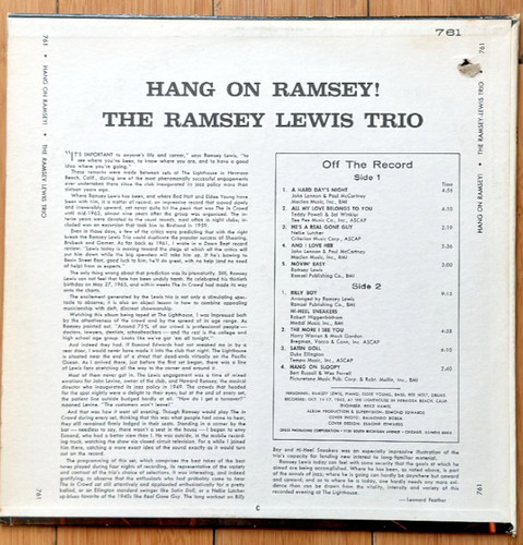 The ramsey lewis trio - lewis,