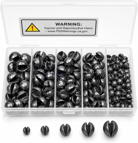 100 150pcs split shot - split,