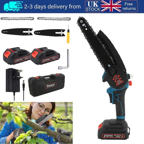 21v electric cordless chainsaw - cordless,