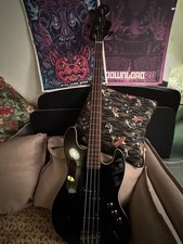 Fender Aerodyne Jazz Bass MIJ Black Used Electric Bass