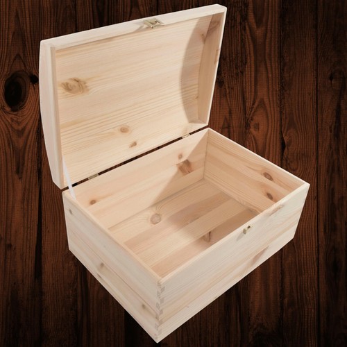 Large wooden treasure - wooden,