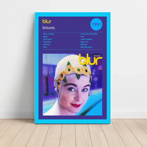 Blur leisure fine art album - leisure,