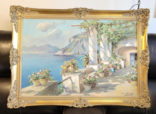 Salvati original art - salvati, oil