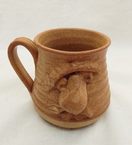 Vintage ugly mug pottery - mug,