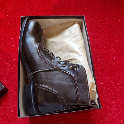 Mens leather boots brogue - mens,