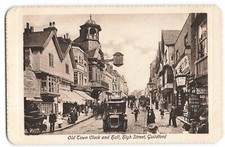 Old Town Clock and Hall High
