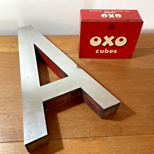 Large vintage deco chrome - deco,