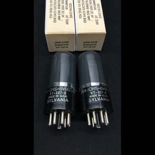 Great pair sylvania jan chs - pair,