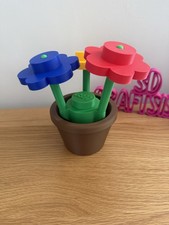 Big Bricks Flowers | 3D