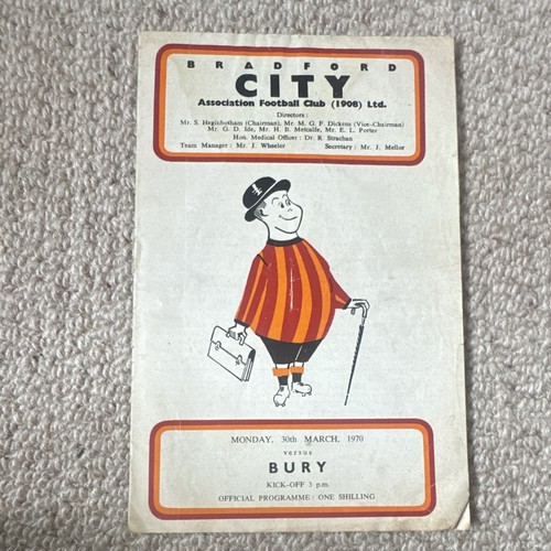 Bradford city bury official - bradford,