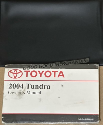 2004 toyota tundra owners - 2004,