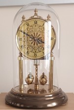 President oval vintage quartz clock