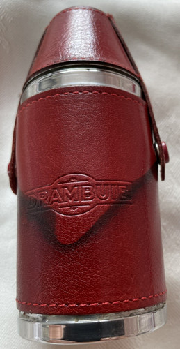 Drambuie hip flask with - drambuie, 2