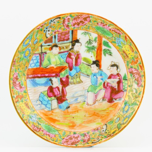 Chinese porcelain saucer - chinese,