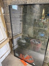 Dark Tint Double Glaze Unit 825x1350mm Thermo Black