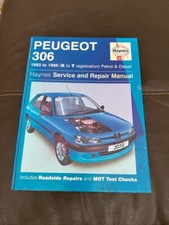 1993-1999 K to T registration petrol and diesel  Haynes peugeot 306