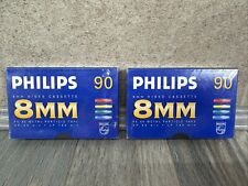 2x Philips 8mm P5-90 90min PAL