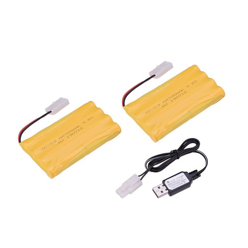 2pcs battery 9 - aa, 9.6v