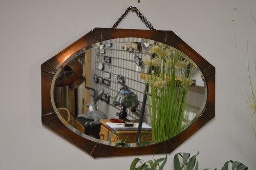 Vintage art nouveau copper - vintage,
