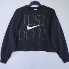 Nike Black Just Do It Cropped