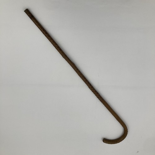 Walking stick wooden crook - stick,