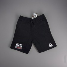 Official UFC HRSD Reebok Shorts Adults Black Gym Work Out