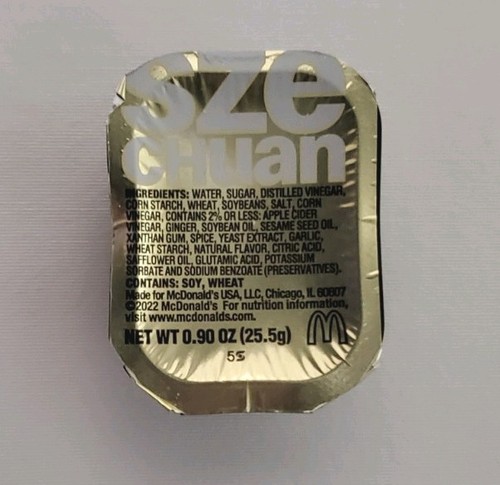 Mcdonald szechuan sauce - szechuan,