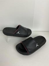 Nike Jordan Play Slide GS Black University Red Kids Youth Sandal 3.5 DN3596-060