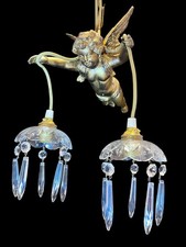 Two Light Cherub Pendant