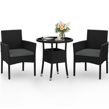 3-Piece Rattan Furniture Set