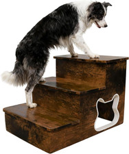 Sturdy Wooden Dog Stairs for