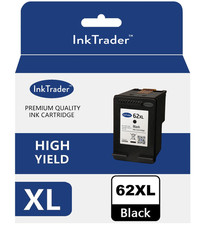 Refilled HP 62XL Black Ink -