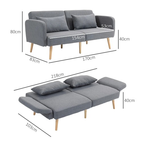 Comfy sofa bed - sofa, with