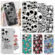 Skull Printed Shockproof Phone