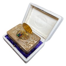 Gilt singing bird - box, by