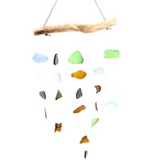 Recycled Glass Wind Chimes -