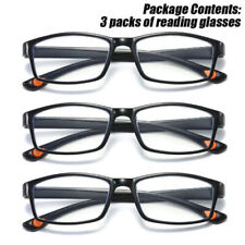 3 Pack Mens Reading Glasses Men and Women Business Glasses