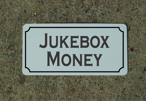 Jukebox money metal - money,