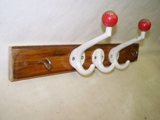 Old Wardrobe, Coat Hook Wall Rail Wood Deco Iconic Retro