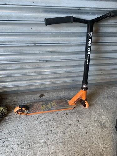Fox raw pro scooter - fox, orange