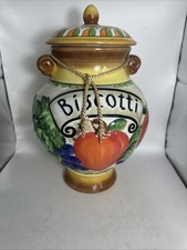 VTG Biscotti Ceramic Footed