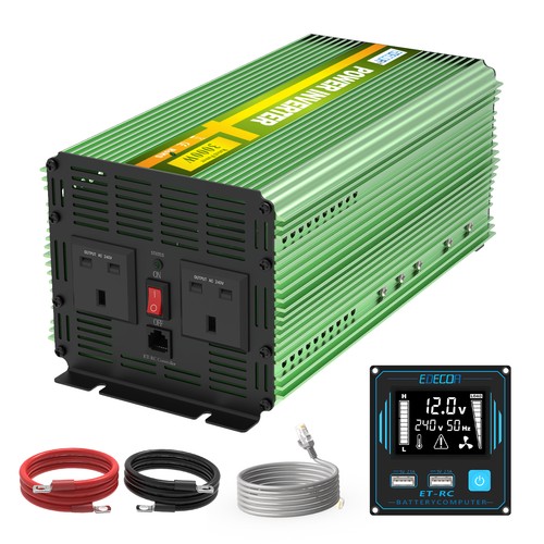 Edecoa power inverter 12v - edecoa,