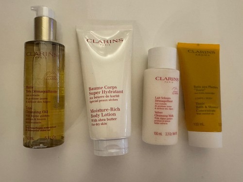Clarins skin care bundle 4 - skin,