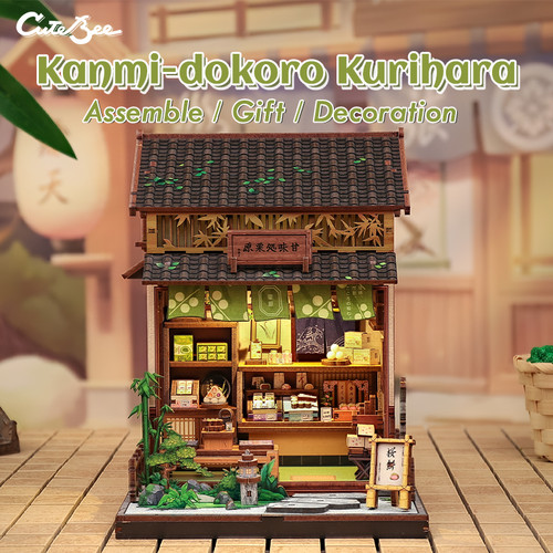 Cutebee diy miniature house - cutebee,