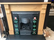 glazed tiles for cast fire