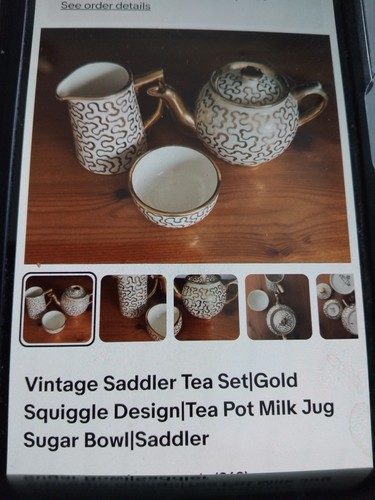 Vintage sadler tea set - tea,